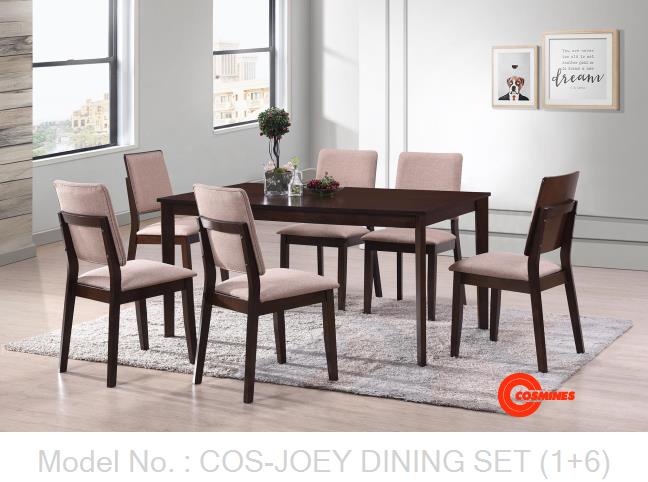 COS-JOEY DINING SET (1+6)